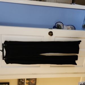 Plus Size Pull-on Ribbed-knit Flare Pant